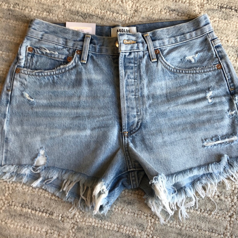 AGOLDE Parker Vintage Cut Off Short in Swapmeet
